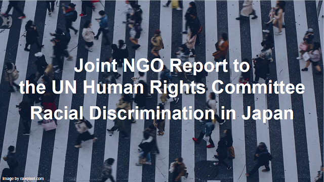 Japan: Joint NGO Report To UN Human Rights Committee On The State Of ...